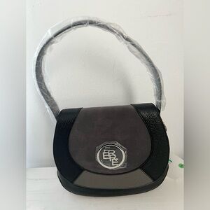 FERRE Elegant Black and Gray Women's Bag